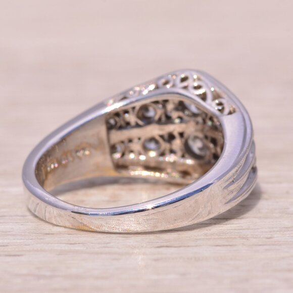 Natural Diamond Ring in White Gold - Picture 4 of 10